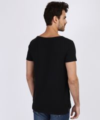 Camiseta-Masculina-Longa-Manga-Curta-Gola-Careca-Preta-9952027-Preto_2