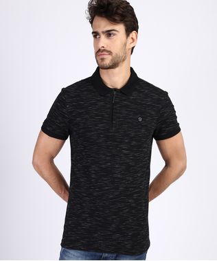 Polo-Masculina-Slim-Fit-Texturizada-Manga-Curta-Preta-9942391-Preto_1