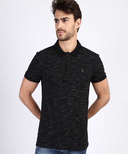 Polo-Masculina-Slim-Fit-Texturizada-Manga-Curta-Preta-9942391-Preto_1