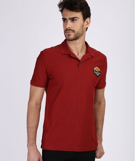Polo-Masculina-Confort-Maquinetada-com-Bordado-Manga-Curta-Vermelho-9942893-Vermelho_1