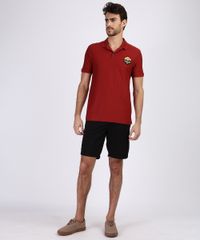 Polo-Masculina-Confort-Maquinetada-com-Bordado-Manga-Curta-Vermelho-9942893-Vermelho_3
