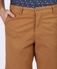 Bermuda-de-Sarja-Masculina-Chino-Reta-Marrom-9943281-Marrom_4