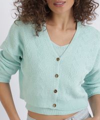 Cardigan-Feminino-em-Trico-Trabalhado-Decote-V-Verde-Claro-9956083-Verde_Claro_4