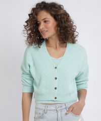 Cardigan-Feminino-em-Trico-Trabalhado-Decote-V-Verde-Claro-9956083-Verde_Claro_5