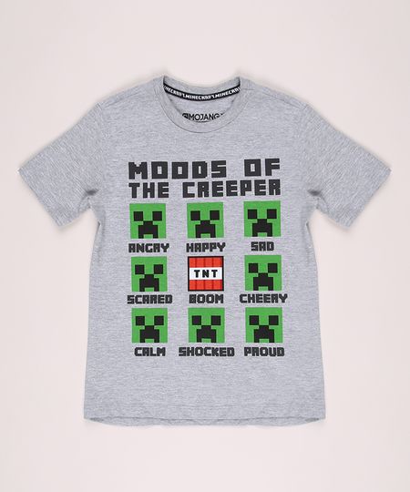 Camiseta-Infantil-Minecraft-Manga-Curta-Cinza-Mescla-9943199-Cinza_Mescla_1