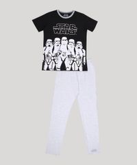 Pijama-Juvenil-Star-Wars-Manga-Curta-Preto-9955511-Preto_1
