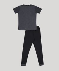 Pijama-Juvenil-Playstation-Manga-Curta-Cinza-Mescla-Escuro-9955512-Cinza_Mescla_Escuro_2