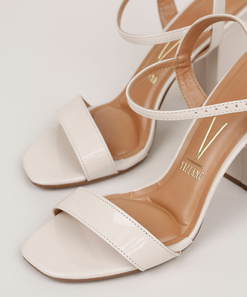 salto alto vizzano branco