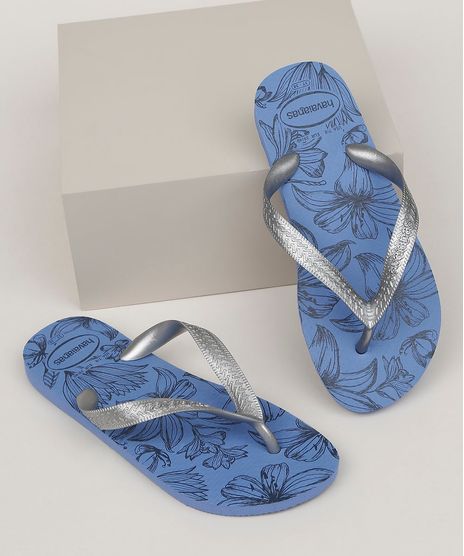 Chinelo-Feminino-Havaianas-Top-Estampado-Floral-Azul-9951947-Azul_1