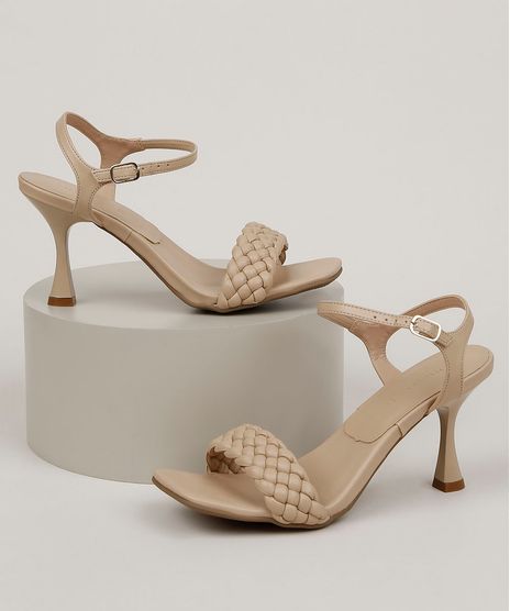 Sandalia-Feminina-Oneself-Salto-Medio-Fino-Tira-Larga-Trancada-Bege-9955337-Bege_1