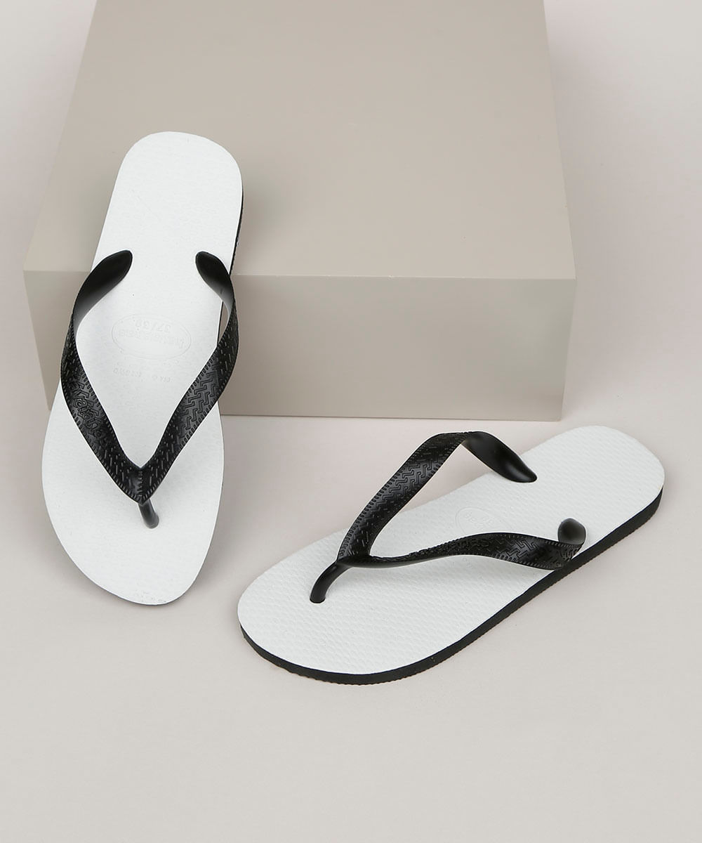 Chinelo Feminino Havaianas Top  Branco