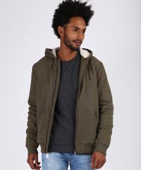 Jaqueta-de-Sarja-Masculina-com-Capuz-em-Pelo-Verde-9812111-Verde_1