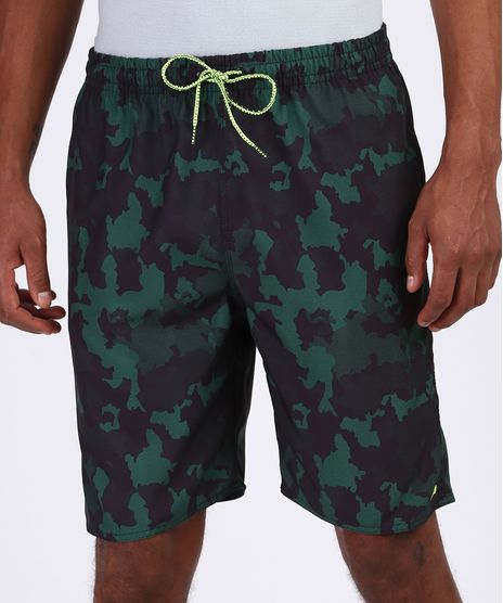 Bermuda-Masculina-Esportiva-Ace-Estampada-Camuflada-com-Cordao-Para-Amarrar-Verde-Escuro-9943475-Verde_Escuro_1