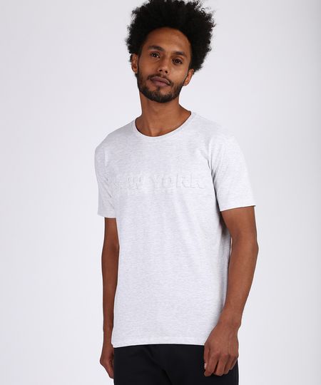 Camiseta-Masculina--New-York--Manga-Curta-Gola-Careca-Cinza-Mescla-Claro-9952950-Cinza_Mescla_Claro_1 Camiseta-Masculina--New-York--Manga-Curta-Gola-Careca-Cinza-Mescla-Claro-9952950-Cinza_Mescla_Claro_1