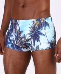 Sunga-Masculina-Tradicional-Estampada-de-Coqueiros--Azul-9942590-Azul_3 Sunga-Masculina-Tradicional-Estampada-de-Coqueiros--Azul-9942590-Azul_3