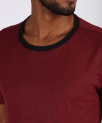 Pijama-Masculino-Manga-Curta-Gola-Careca-Vinho-9955933-Vinho_4