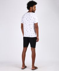Pijama-Masculino-Estampado-Manga-Curta-Gola-Careca-Branco-9955934-Branco_2