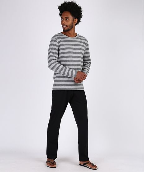 Pijama-Masculino-listrado-Manga-Longa-Cinza-Mescla-9955938-Cinza_Mescla_1