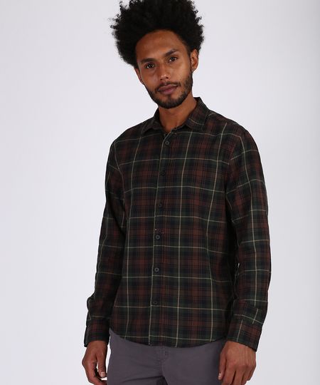 Camisa-Masculina-Tradicional-Estampada-Xadrez-Manga-longa-Verde-Militar-9807932-Verde_Militar_1 Camisa-Masculina-Tradicional-Estampada-Xadrez-Manga-longa-Verde-Militar-9807932-Verde_Militar_1