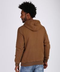 Jaqueta-de-Sarja-Masculina-com-Capuz-em-Pelo-Marrom-9812111-Marrom_2