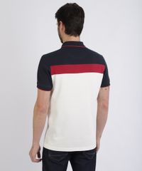 Polo-de-Piquet-Masculina-Tradicional-com-Patch-e-Recortes-Manga-Curta-Branca-9953212-Branco_2
