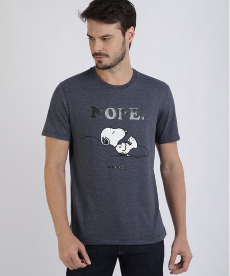 Camiseta-Masculina-Snoopy-Manga-Curta-Gola-Careca-Azul-Escuro-9955551-Azul_Escuro_1
