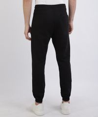 Calca-de-Moletom-Masculina--Relaxed-com-Cordao-Contrastante-Preta-9957500-Preto_2