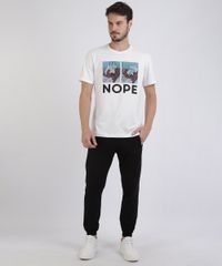 Calca-de-Moletom-Masculina--Relaxed-com-Cordao-Contrastante-Preta-9957500-Preto_3