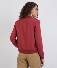 Jaqueta-Feminina-Bomber-com-Ziper-Laranja-Escuro-9821369-Laranja_Escuro_2