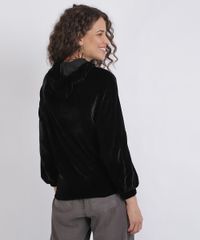 Blusao-de-Veludo-Feminino-Gestante-com-Capuz-Preto-9956015-Preto_2