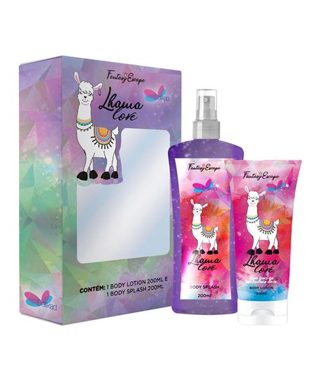 Kit-Delikad-Lhama-Love-Body-Splash-200ml---Locao-Hidratante-Body-Lotion-200ml-Feminino-Unico-9951443-Unico_1