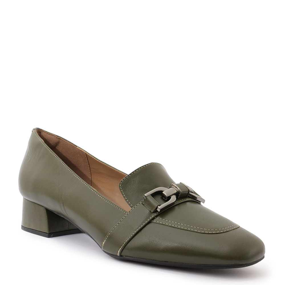 mocassim bico quadrado