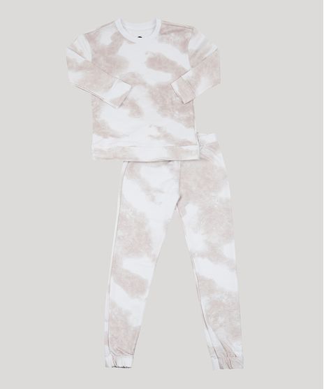 Conjunto-de-Moletom-Infantil-Mindset-Blusa-Estampada-Tie-Dye---Calca-Jogger-Bege-Claro-9954579-Bege_Claro_1