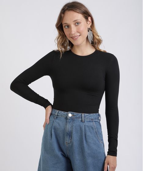 blusa preta cea