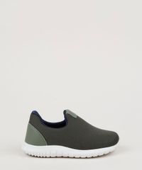 Tenis-Infantil-Baby-Club-Knit-Calce-Facil-com-Recortes-Verde-Militar-9955525-Verde_Militar_2