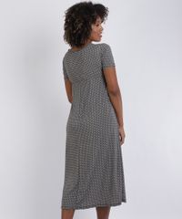 Vestido-Feminino-Gestante-Midi-Estampado-com-No-Manga-Curta-Preto-9955984-Preto_2