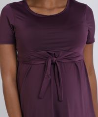 Vestido-Feminino-Gestante-Midi-com-No-Manga-Curta-Roxo-9955985-Roxo_4