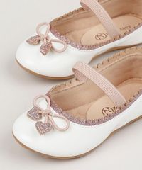 Sapatilha-Infantil-Baby-Club-Bico-Redondo-com-Laco-e-Glitter-Branca-9959206-Branco_6