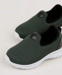 Tenis-Infantil-Sonho-de-Crianca-Knit-Calce-Facil-com-Recortes-Verde-Militar-9958434-Verde_Militar_6