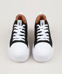 Tenis-em-Lona-Feminino-Vizzano-Flatform--Preto-9958793-Preto_5