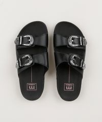 Rasteirinha-Feminina-Moleca-Birken-Fivelas-Metalizadas-Preto-9959164-Preto_2
