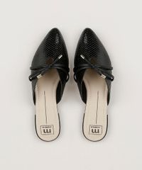 Mule-Feminino-Moleca-Bico-Fino-Texturizado-Escama-Preto-9959182-Preto_2