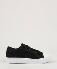 Tenis-em-Lona-Feminino-Oneself-Preto-9955256-Preto_2