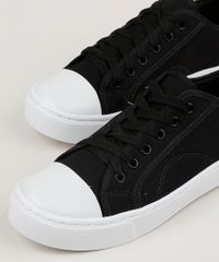 Tenis-em-Lona-Feminino-Oneself-Preto-9955256-Preto_3