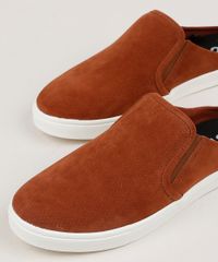Tenis-Slip-On-Mule-Masculino-Oneself-em-Suede-Caramelo-9957445-Caramelo_3