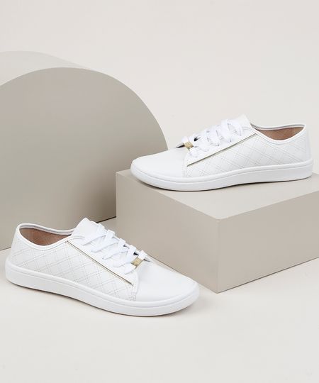 Tenis-Feminino-Moleca-Matelasse-Branco-9959193-Branco_1 Tenis-Feminino-Moleca-Matelasse-Branco-9959193-Branco_1