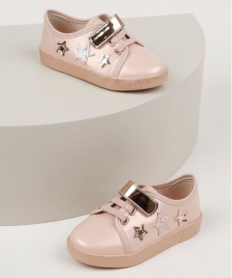 Tenis-Infantil-Molekinha-Estrelas-Metalizado-Rosa-9959317-Rosa_1
