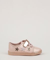 Tenis-Infantil-Molekinha-Estrelas-Metalizado-Rosa-9959317-Rosa_2