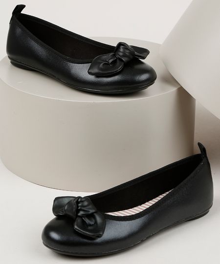 Sapatilha-Infantil-Molekinha-Bico-Redondo-com-Laco-Preta-9959383-Preto_1