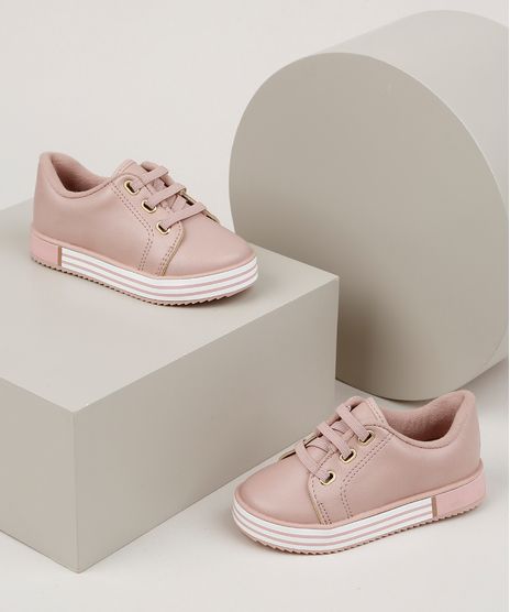 Tenis-Infantil-Molekinha-com-Solado-Listrado-Rosa-9959310-Rosa_1